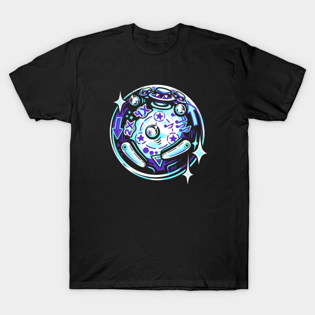 Pinball Reflections - Color Edition T-Shirt by BradAlbright